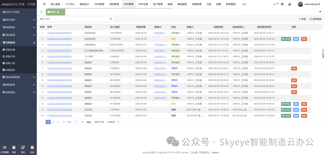 智能制造 v3.14.4 发布，ERP 商城